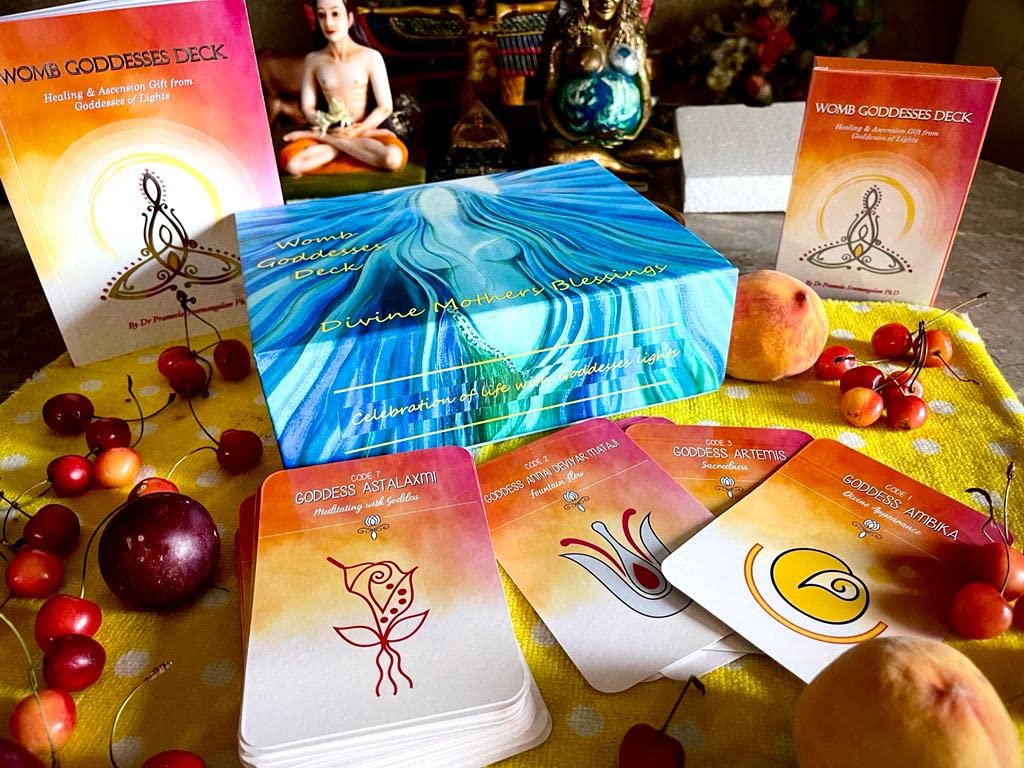 WOMB GODDESSESS DECK - HEALING & ASCENSION GIFT FROM GODDESSES OF LIGHTS